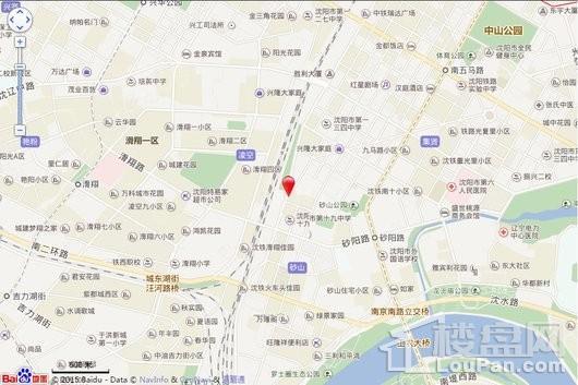 金叶城市公寓位置图