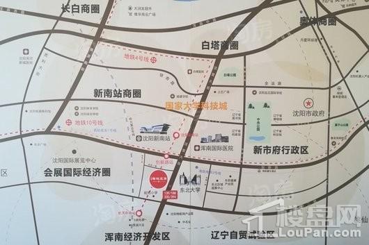 亿茂禧悦风华位置图