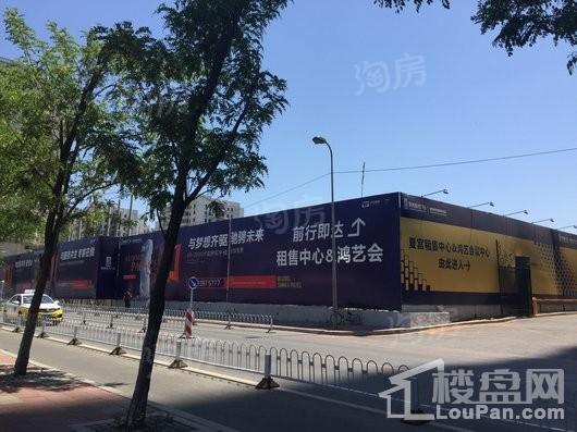 夏宫城市广场实景图