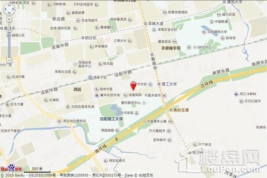 城建万科翡翠书院位置图