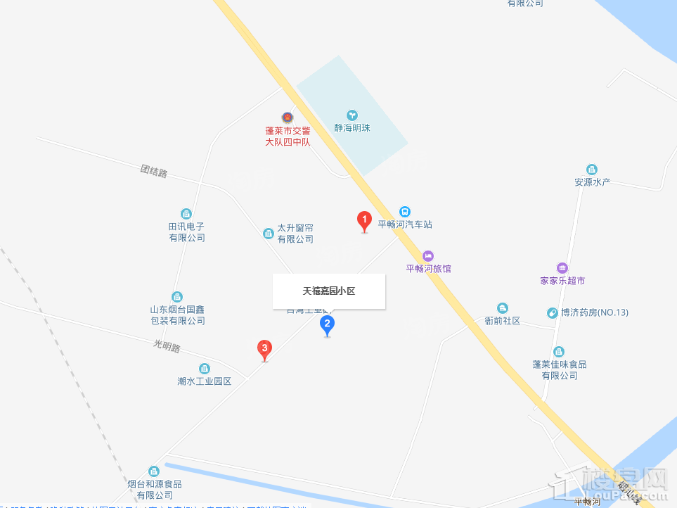 天禧嘉园位置图