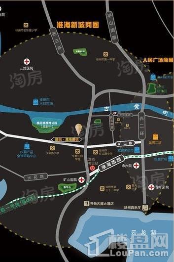 融创·淮海壹號位置图