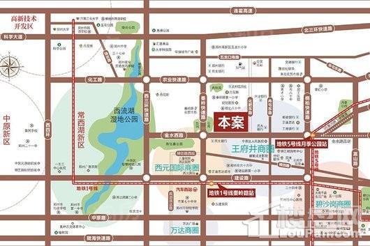 郑地璞园位置图