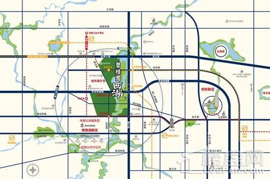 碧桂园西湖位置图