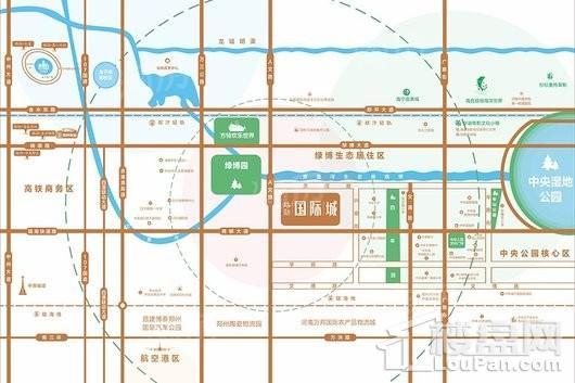 路劲国际城位置图