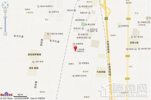 汇港铭都位置图