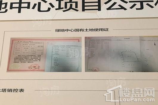 郑东绿地中心实景图