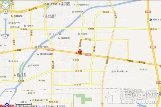郑东商业中心位置图