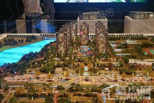 康桥那云溪实景图