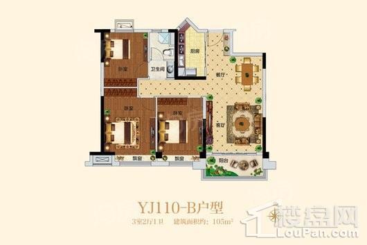 碧桂园翡翠湾3室2厅1卫