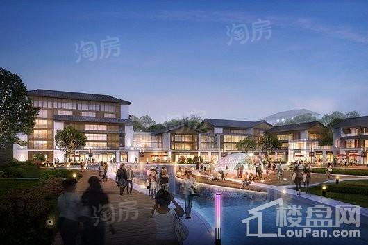 蓝城桃源春晓效果图