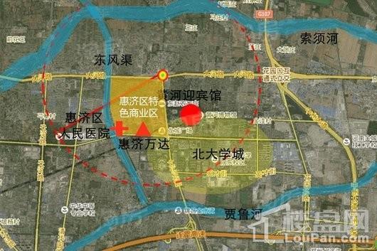 万科天伦紫台位置图