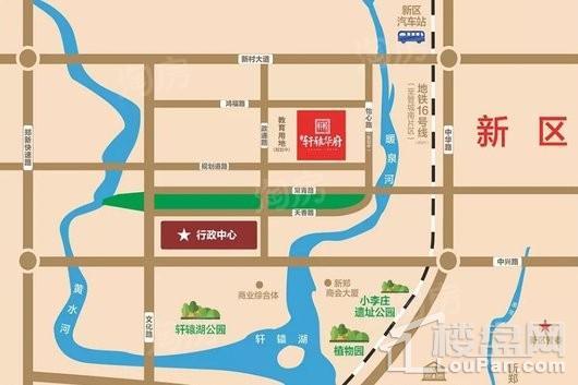 招商轩辕华府位置图