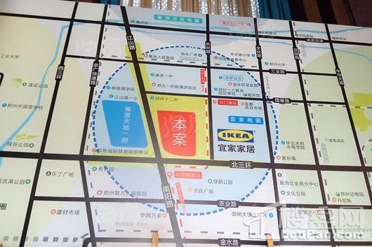绿地璀璨星座实景图