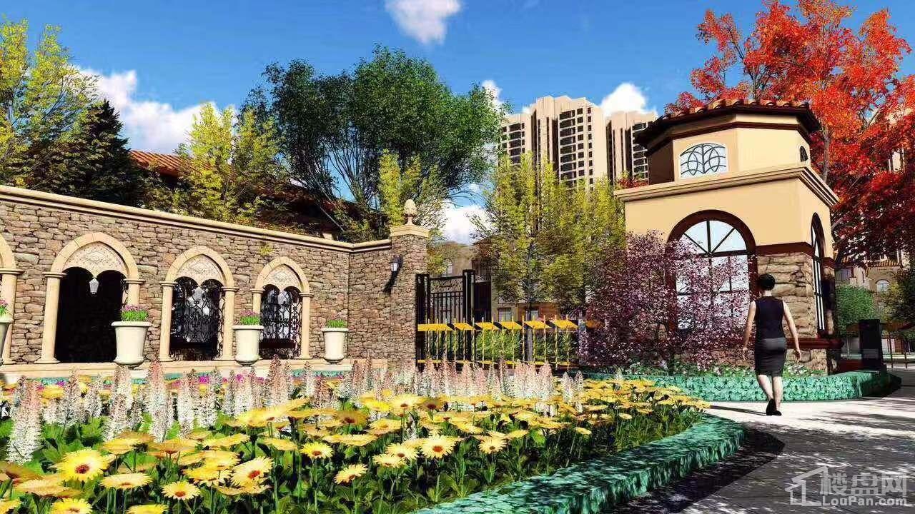 鸿坤·原乡溪谷实景图