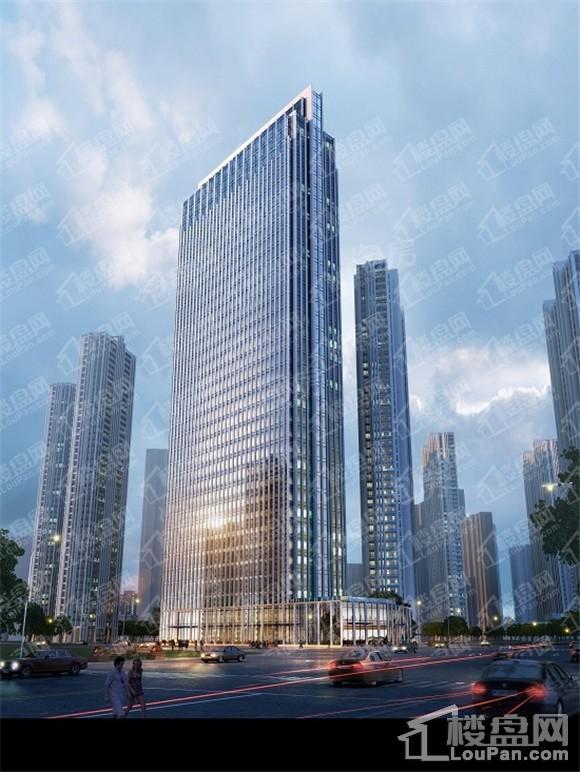 金茂湾实景图