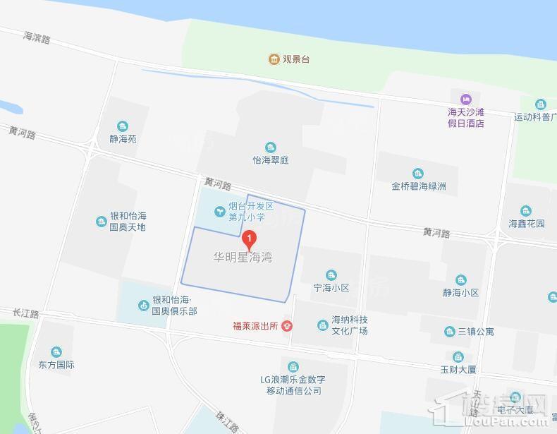 华明星海湾位置图