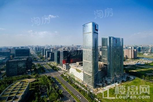 成都银泰中心华悦府实景图