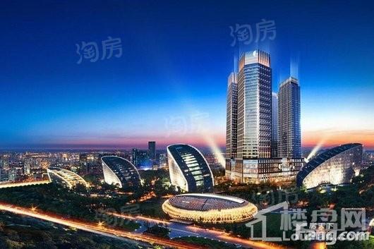 中国华商金融中心写字楼效果图