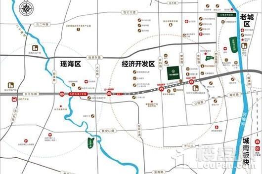 力高·澜湖前城位置图