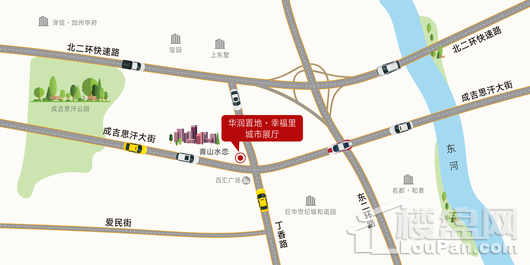 华润置地幸福里位置图