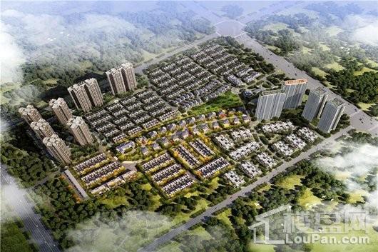 棠湖泊林城效果图