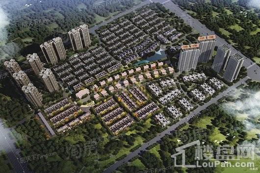 棠湖泊林城效果图