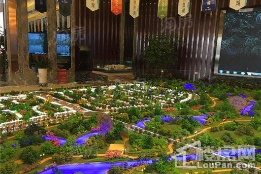 恒大银海湖实景图