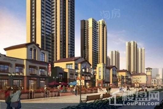 蓝光乐彩城 商铺效果图
