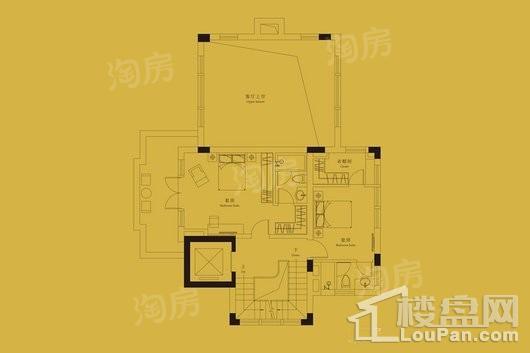 牧马山牧山湖蔚蓝卡地亚A3户型独栋别墅2 3室3厅6卫1厨