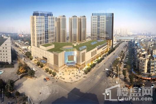 乐视界广场效果图