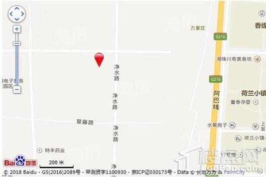 靓景名居位置图