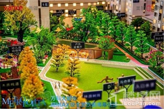 万科大都会实景图