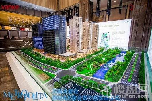 万科大都会实景图