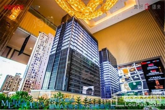 万科大都会实景图