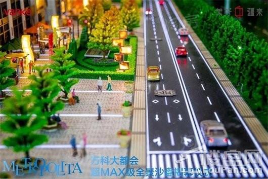 万科大都会实景图