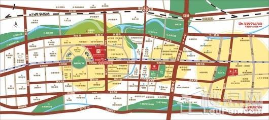 王府井·大象城缤纷街位置图