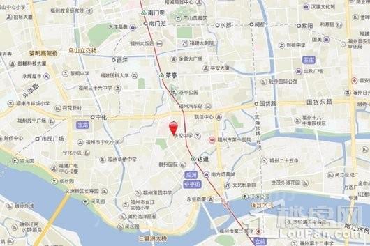 融信MINI墅位置图