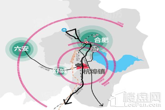 新滨湖·孔雀城位置图