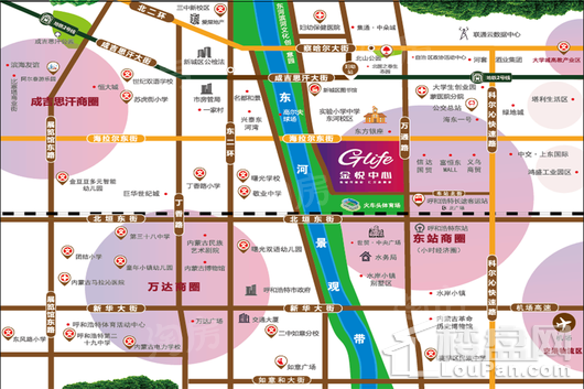金悦中心位置图