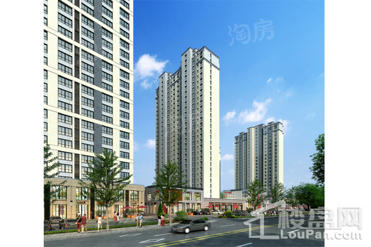 文曲湖景园住宅小区二期效果图