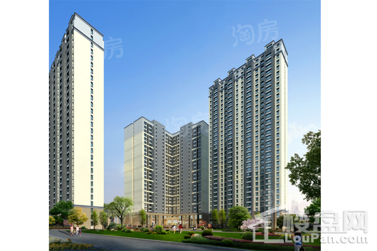 文曲湖景园住宅小区二期效果图