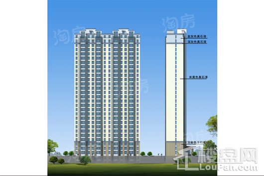 文曲湖景园住宅小区二期效果图