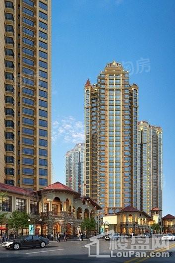 长城·嘉峪苑住宅小区效果图