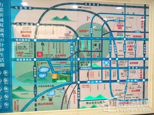 力鼎新城玺悦位置图