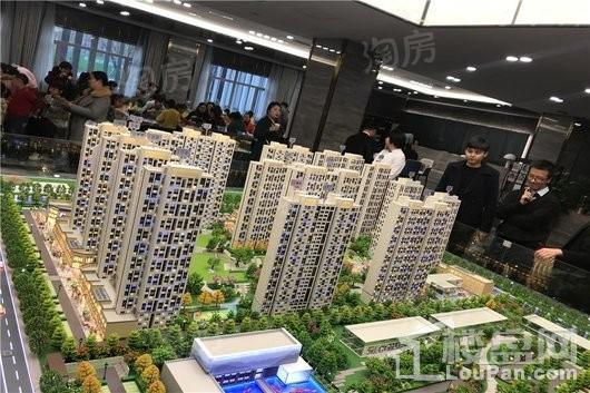 万科公园大道实景图