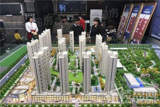 万科公园大道实景图