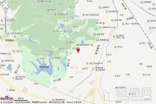 中企·南山墅位置图