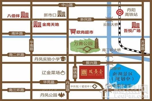 凤熹台位置图