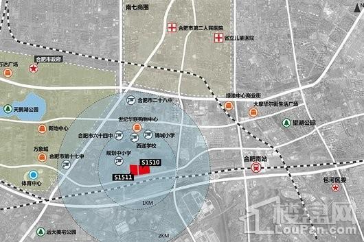 建发·雍龙府位置图